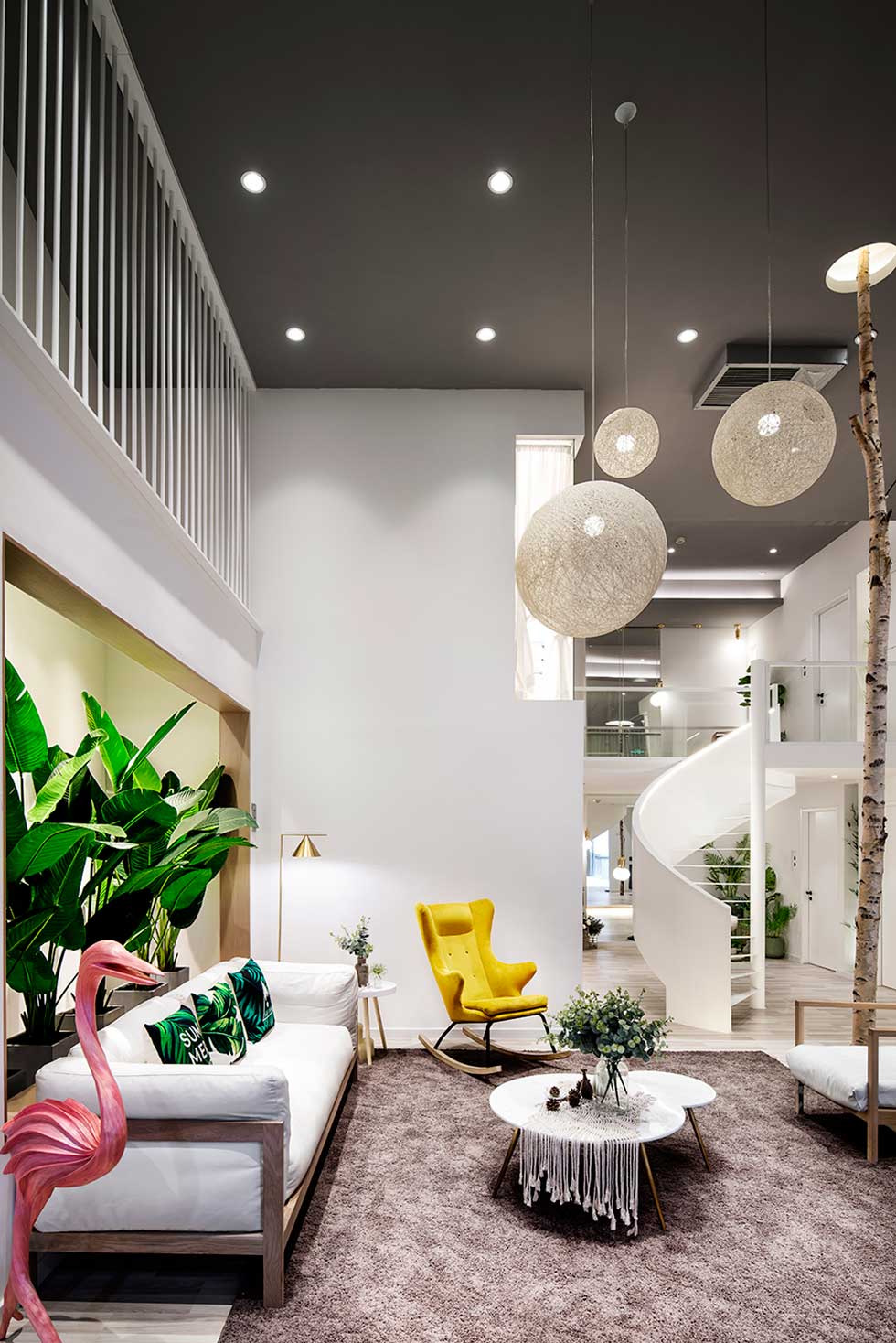 深圳美睫中心大廳裝修設計