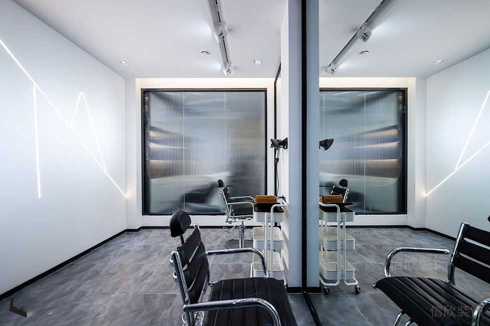 深圳時尚造型工作室美發(fā)區(qū)裝修設(shè)計(jì)