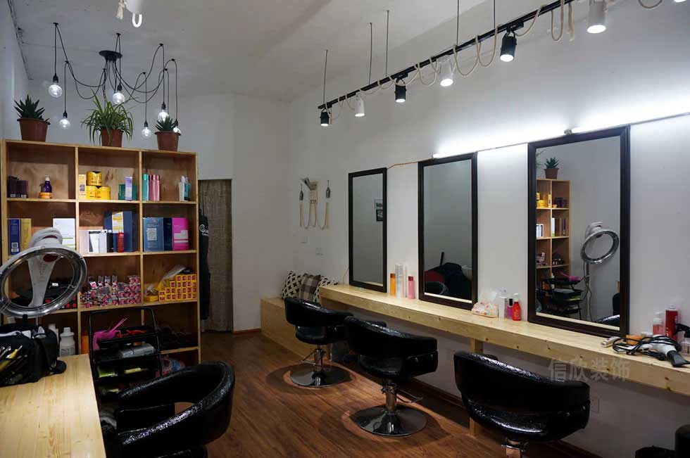 深圳龍華美發(fā)店美發(fā)區(qū)裝修設(shè)計 深圳龍華美發(fā)店美發(fā)區(qū)裝修設(shè)計