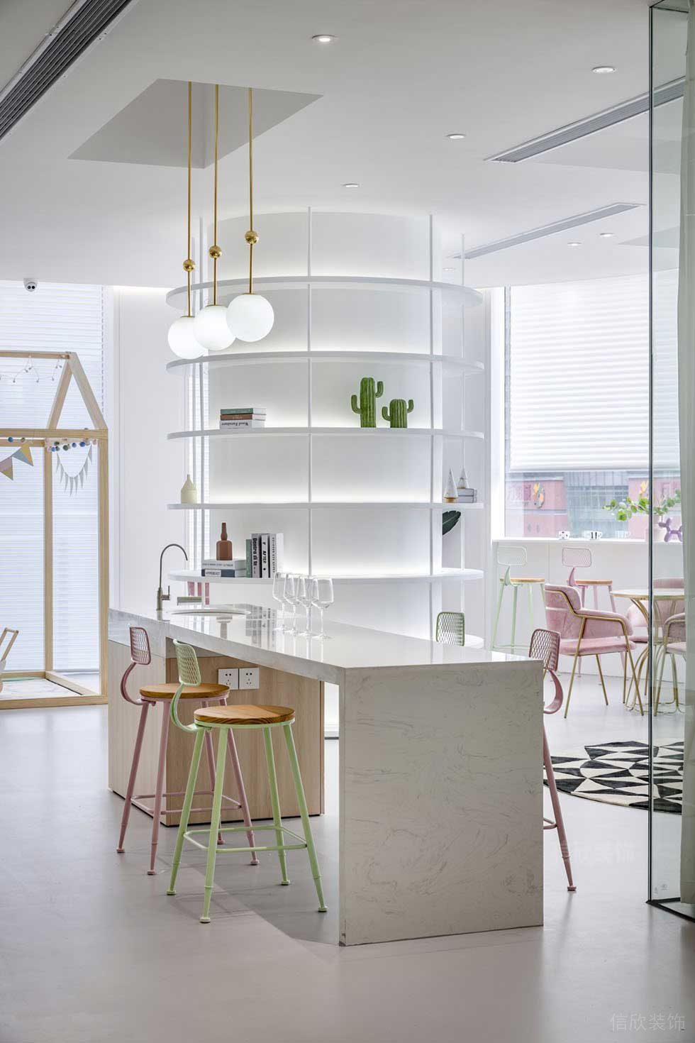 深圳南山美容會所前臺裝修設計 深圳南山美容會所前臺裝修設計