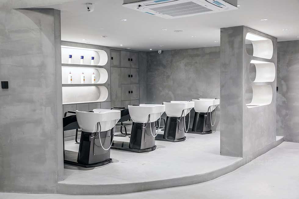 深圳南山高端美容美發(fā)店洗頭區(qū)裝修 深圳南山高端美容美發(fā)店洗頭區(qū)裝修