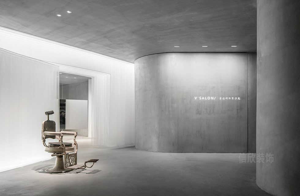 簡約的小理發店入戶裝修設計 簡約的小理發店入戶裝修設計