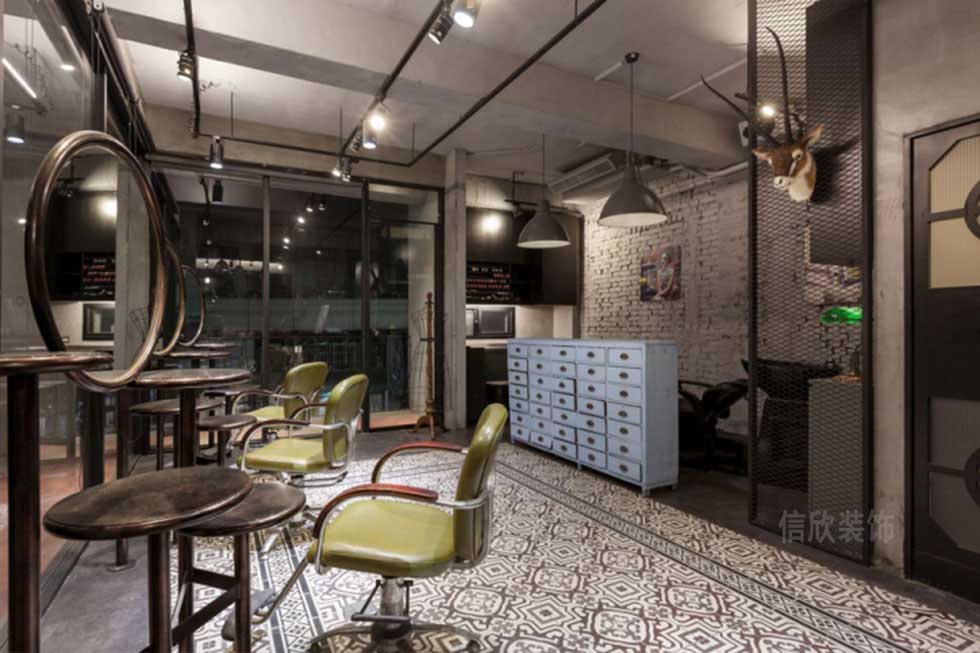 深圳工業風美發沙龍二樓洗頭區 深圳工業風美發沙龍二樓洗頭區