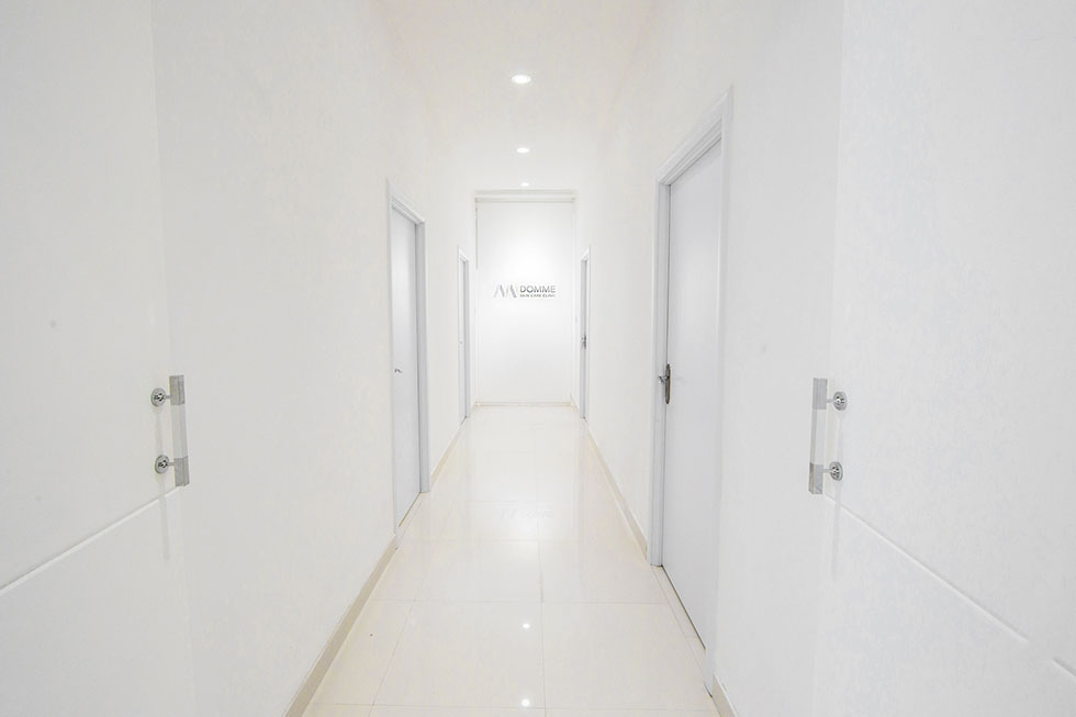 深圳極簡美容院過道裝修設計 深圳極簡美容院過道裝修設計