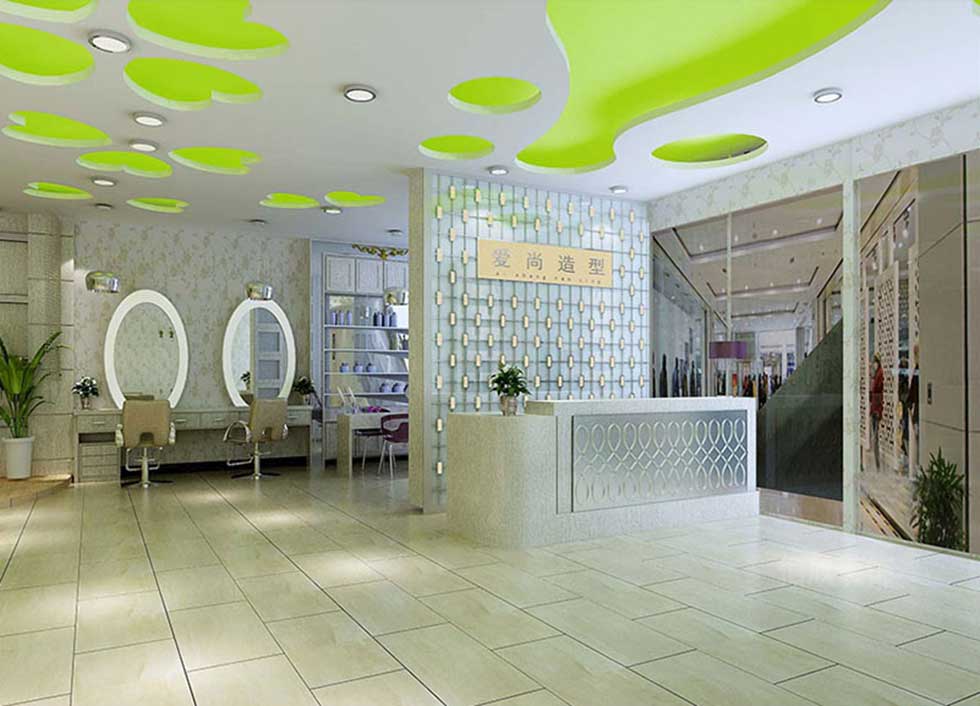 80平方美發(fā)店前臺(tái)裝修設(shè)計(jì) 80平方美發(fā)店前臺(tái)裝修設(shè)計(jì)