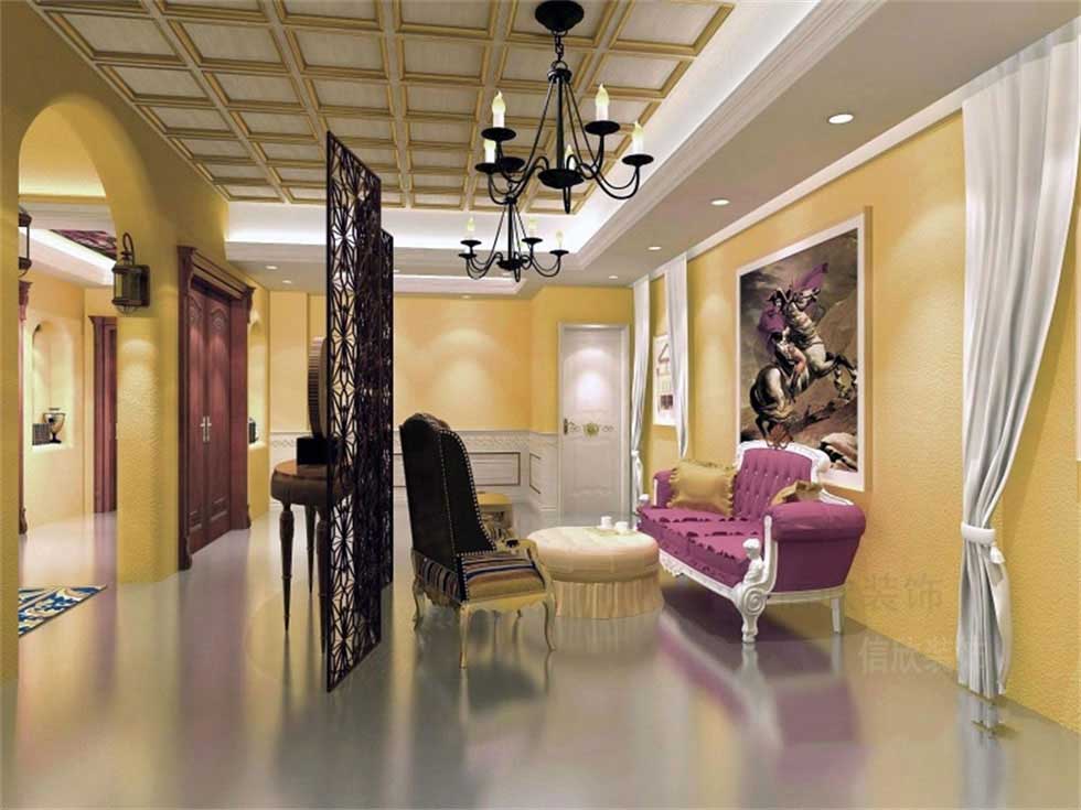 木門產(chǎn)品展廳產(chǎn)品洽談區(qū)裝修設計