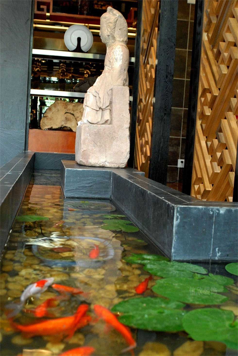 茶葉文化展廳風(fēng)水魚池裝修設(shè)計 茶葉文化展廳風(fēng)水魚池裝修設(shè)計