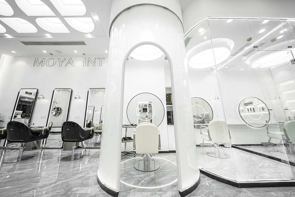 深圳南山美發(fā)店美發(fā)沙龍燙染區(qū)裝修設(shè)計(jì) 深圳南山美發(fā)店美發(fā)沙龍燙染區(qū)裝修設(shè)計(jì)