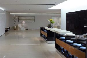 辦公室裝修設(shè)計(jì)效果圖就餐及自助餐茶水間大理石地板全屋定制