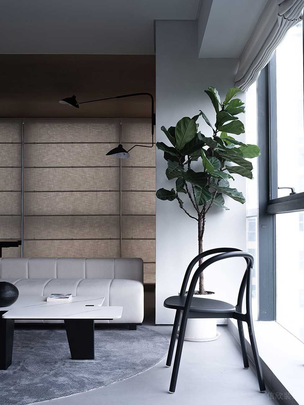 簡約風(fēng)格辦公空間會(huì)客室設(shè)計(jì)圖