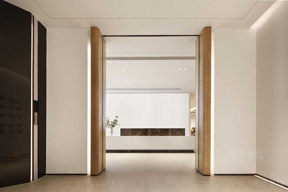 簡約風(fēng)格辦公空間門廳裝修圖