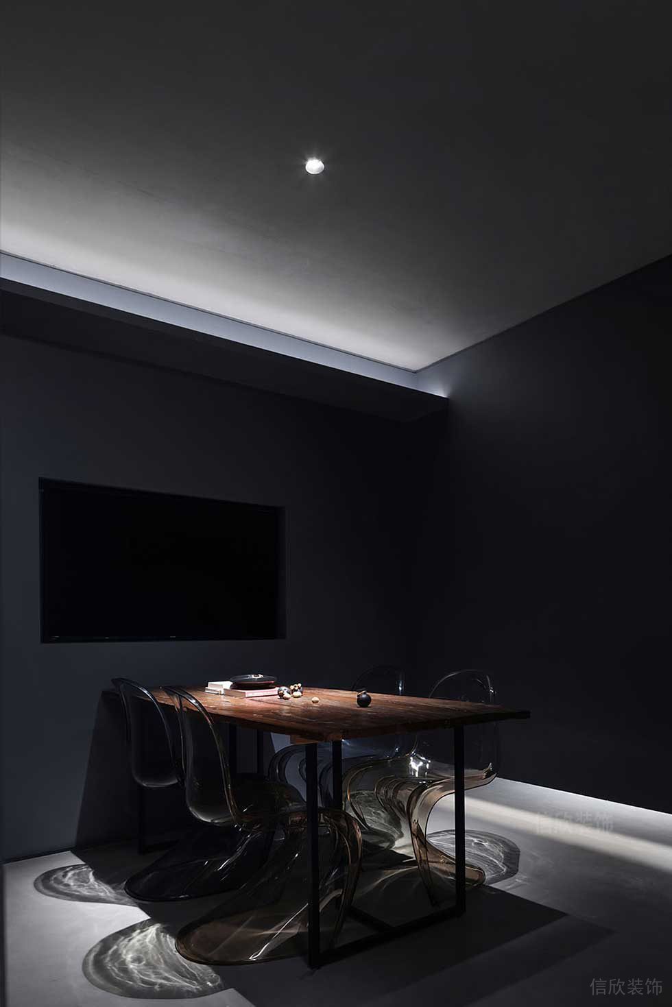 簡約風(fēng)格辦公空間商務(wù)洽談室設(shè)計(jì)圖