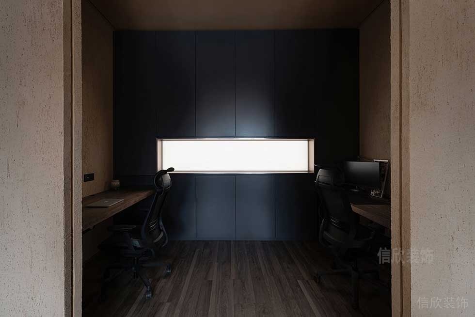 簡約風(fēng)格辦公空間主管辦公區(qū)設(shè)計(jì)圖