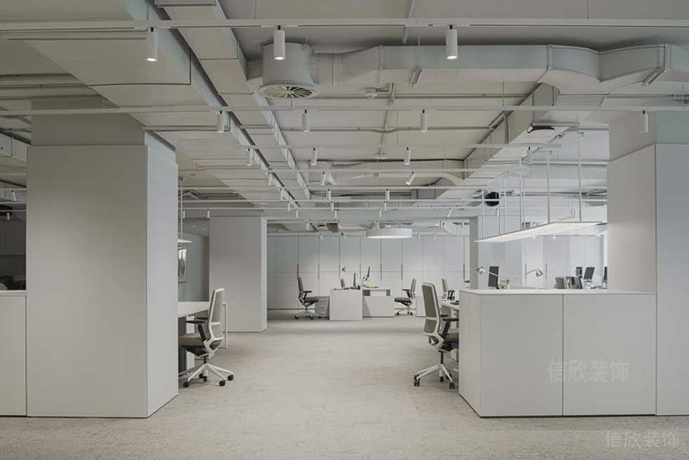 簡約風格公司辦公大廳裝修圖