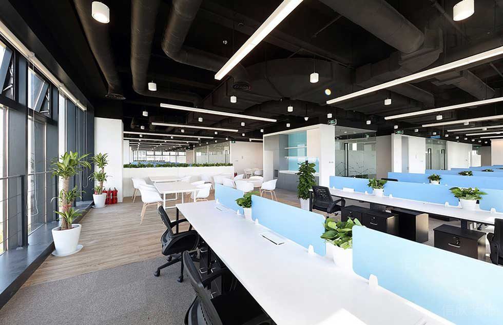 簡約風格公司多功能辦公大廳裝修圖