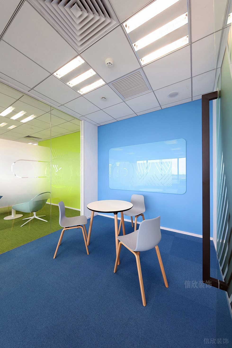 現(xiàn)代北歐風(fēng)公司洽談室效果圖