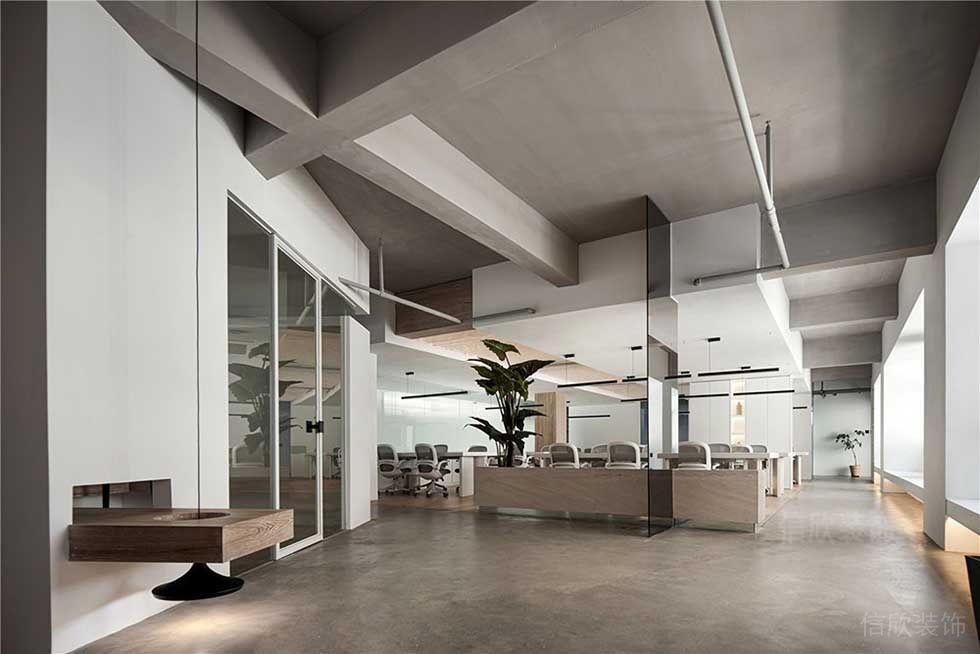 現(xiàn)代簡(jiǎn)約風(fēng)格辦公室裝修案例效果圖