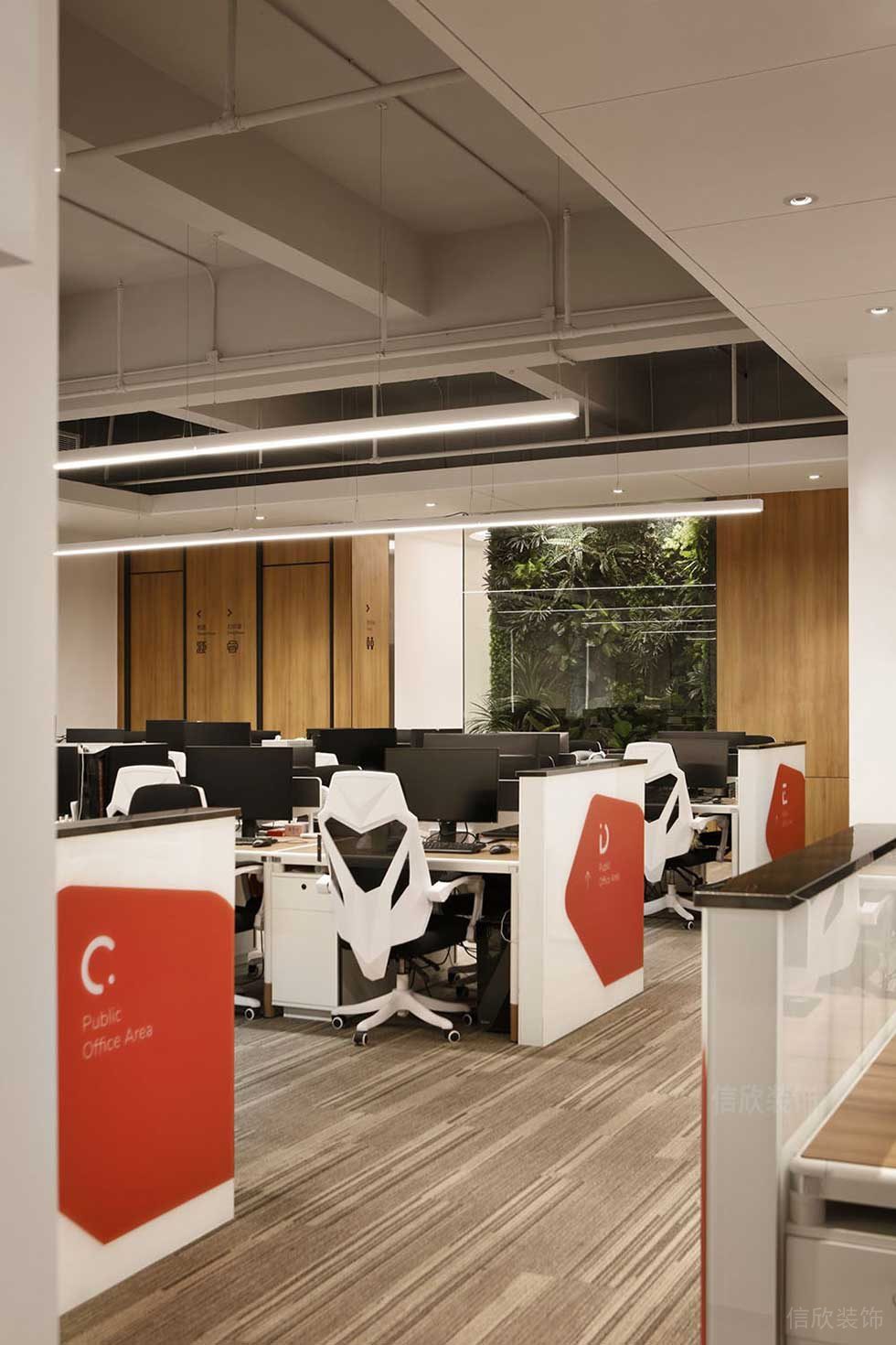 現(xiàn)代簡(jiǎn)約風(fēng)格商務(wù)辦公室設(shè)計(jì)圖