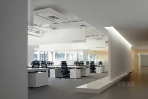 現(xiàn)代簡(jiǎn)約風(fēng)格寫字樓辦公區(qū)過道空間裝修圖