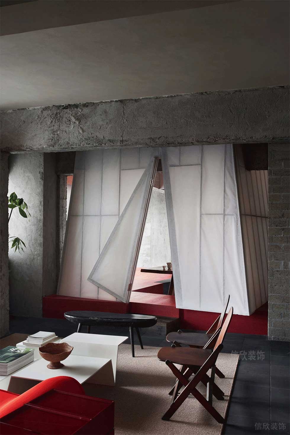 現(xiàn)代簡約風格公司休閑區(qū)設(shè)計圖