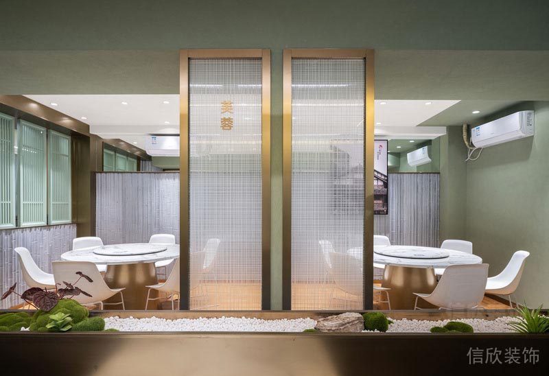 深圳石巖餐飲裝修設(shè)計(jì)公司案例 局部