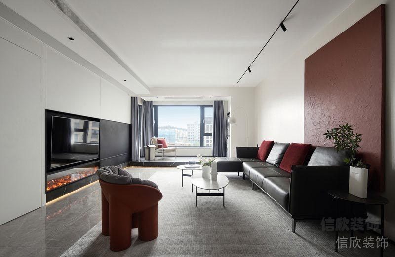 深圳福田區(qū)山語清暉花園客廳