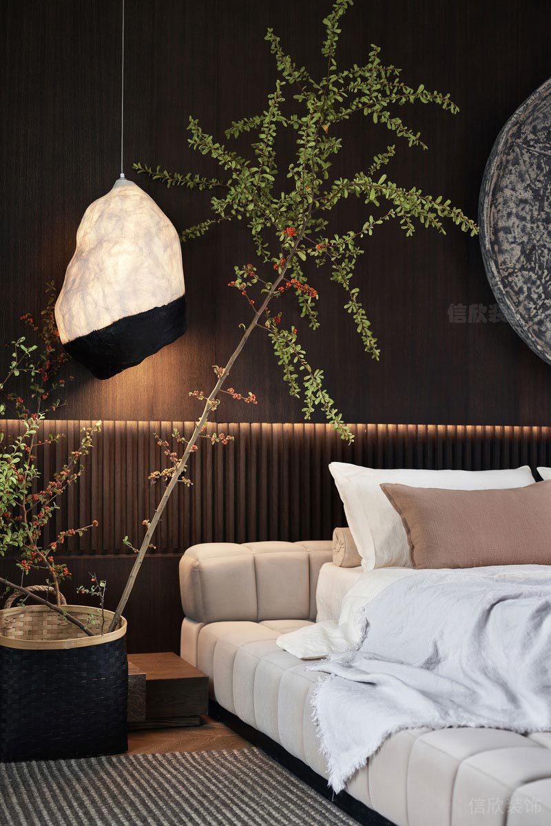 福田區(qū)家裝住宅新房裝修設(shè)計(jì)臥室方案圖