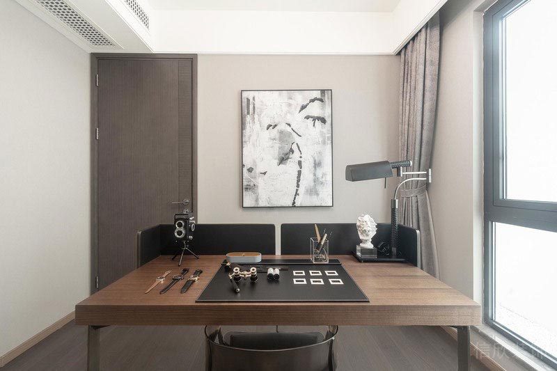 深圳龍華星河傳奇裝修設(shè)計(jì)案例 書房