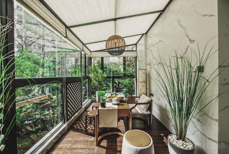 鹽田區家庭裝修陽光房效果圖