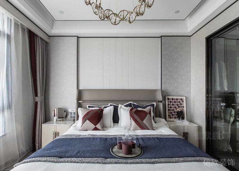 深圳寶安潤(rùn)科華府家居新房現(xiàn)代風(fēng)格裝修設(shè)計(jì)案例 臥室