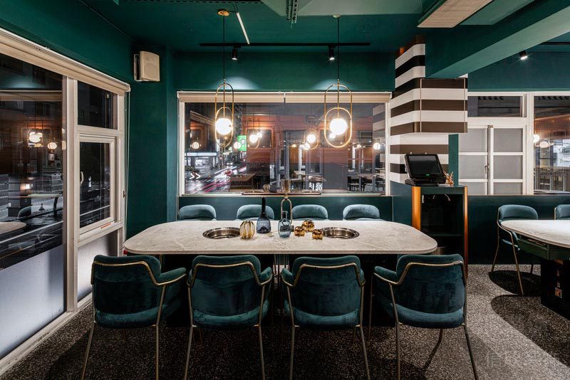 深圳東門餐飲裝修設(shè)計公司案例元素概念