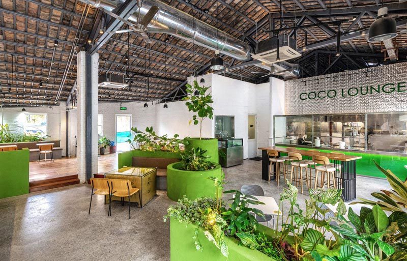 深圳蓮塘餐飲裝修設計公司案例 內(nèi)部