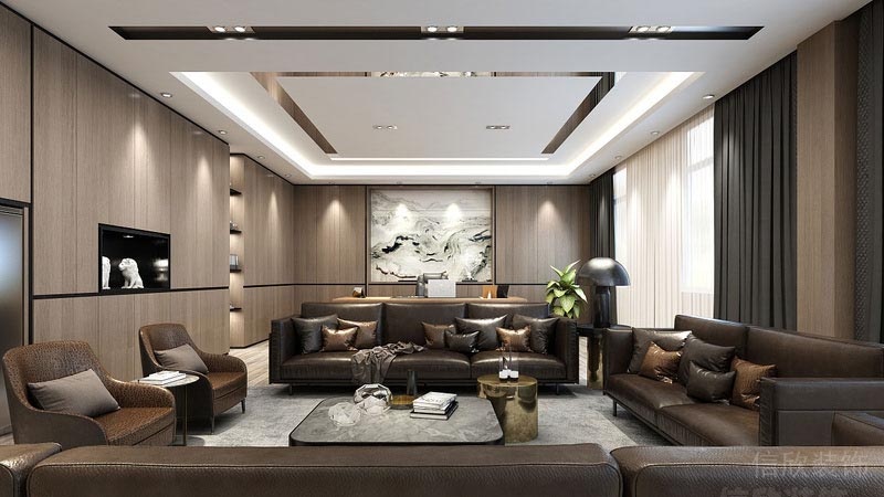 深圳龍華工業風辦公室裝修辦公室設計