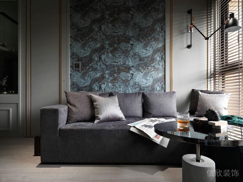 深圳市龍崗區布吉鈞濠·Mix Park沙發背景墻