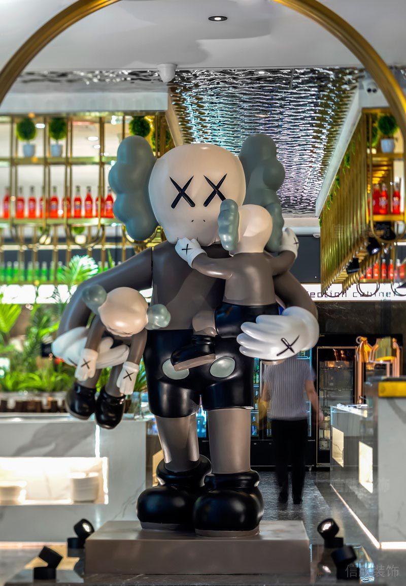 深圳福田自助餐廳裝修設(shè)計印象特寫