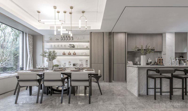 深圳福田家居二手房裝修餐廳設(shè)計(jì)