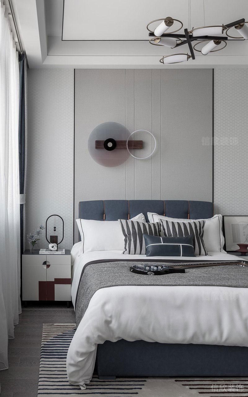 深圳寶安潤(rùn)科華府家居新房現(xiàn)代風(fēng)格裝修設(shè)計(jì)案例 臥室
