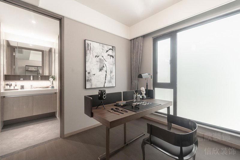 深圳龍華星河傳奇裝修設(shè)計(jì)案例 書房