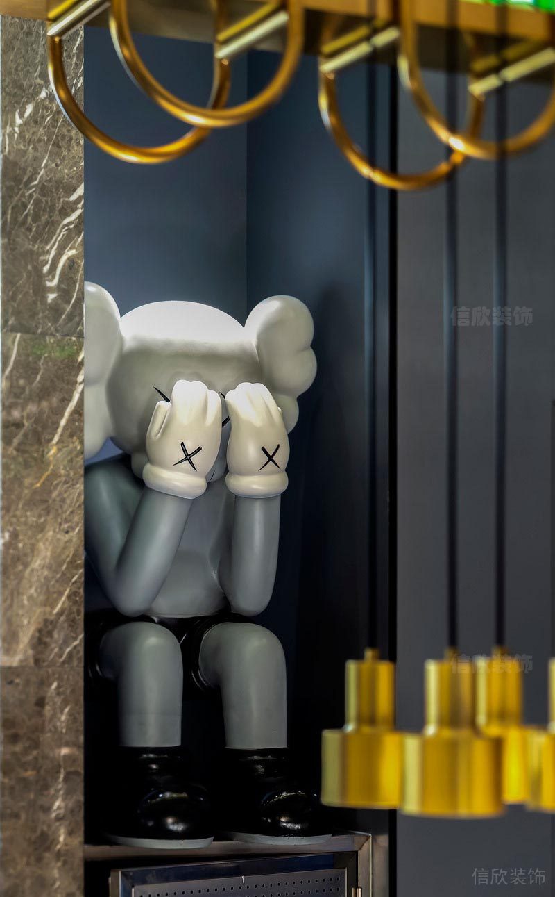 深圳福田自助餐廳裝修設(shè)計情景小品