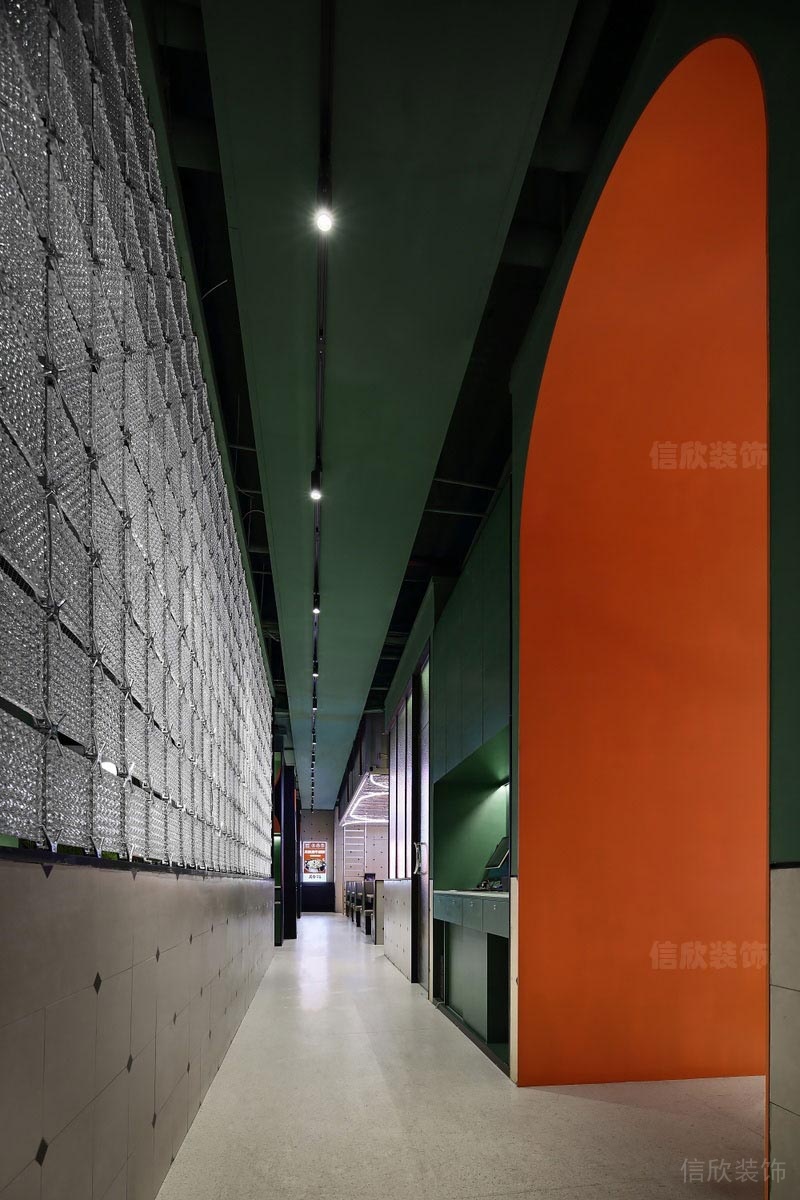 深圳南山區川味火鍋店裝修方案過道 深圳南山區川味火鍋店裝修方案過道