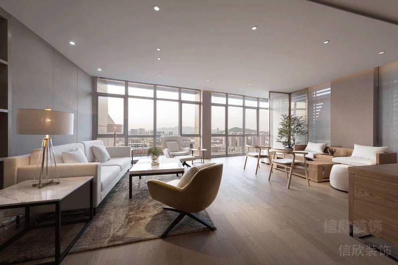 深圳龍華簡約的辦公室會客區裝修