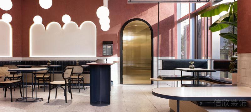 南山餐廳裝修設(shè)計效果圖藝術(shù)門洞
