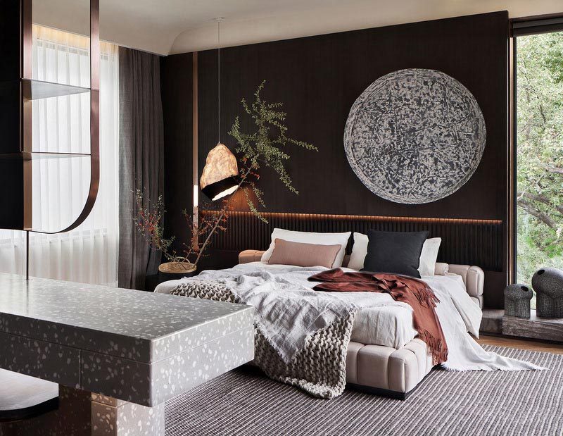 福田區(qū)家裝住宅新房裝修設(shè)計(jì)臥室方案圖