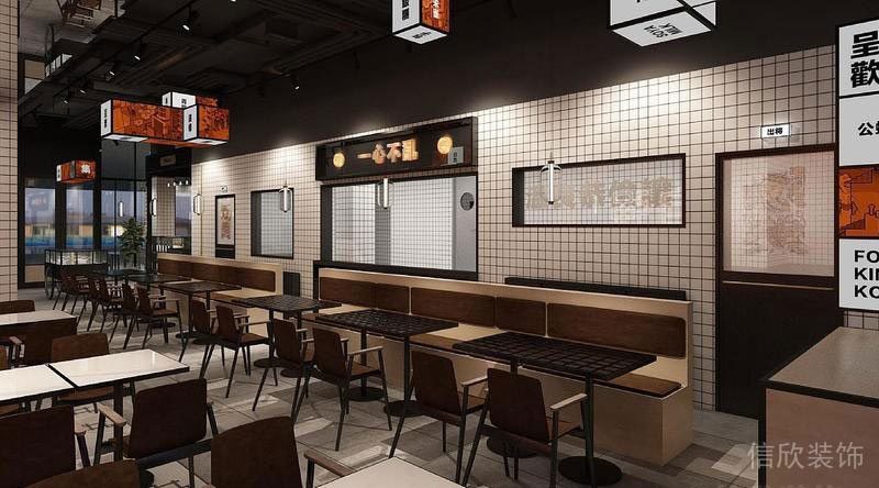 深圳龍華餐飲裝修設(shè)計(jì)公司案例 餐廳