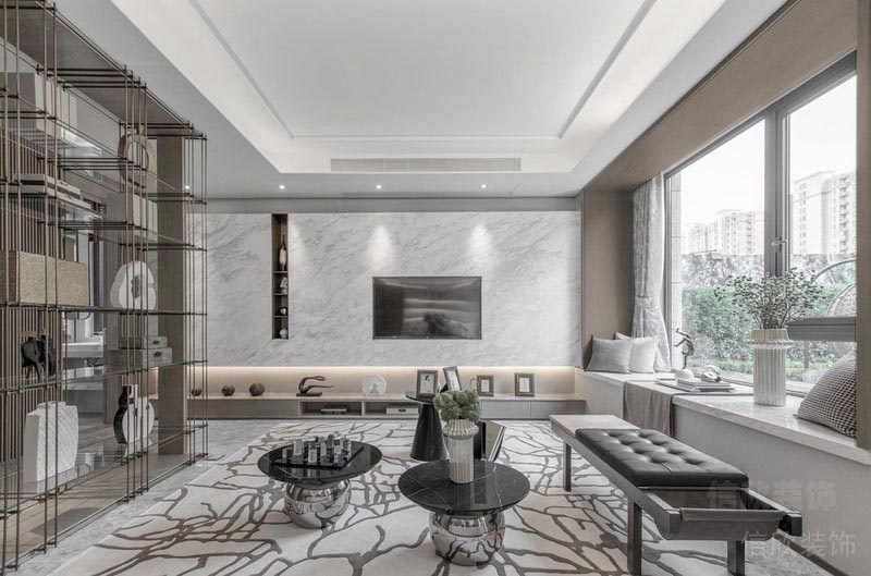 深圳福田家居二手房裝客廳設(shè)計(jì)