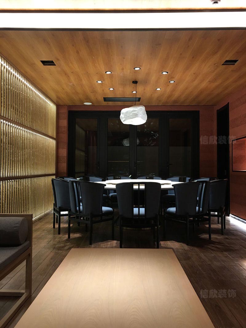 深圳羅湖新中式餐飲會所裝修設計施工包房家具 深圳羅湖新中式餐飲會所裝修設計施工包房家具