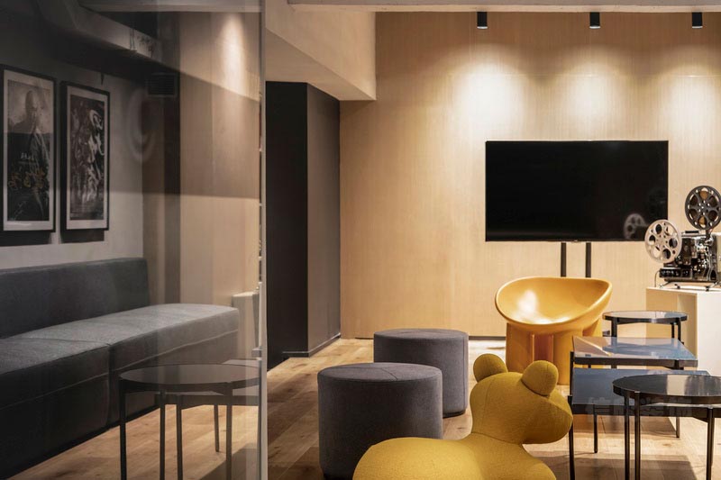 福田辦公室培訓(xùn)室效果圖