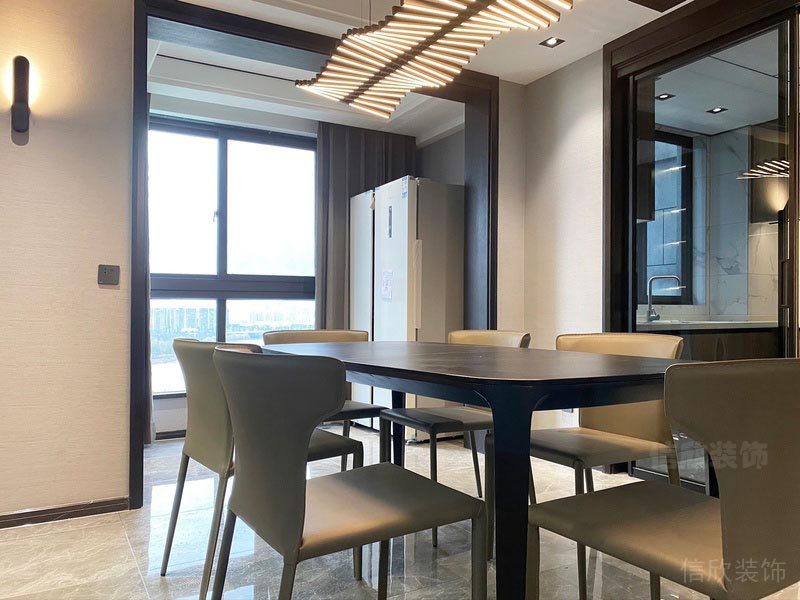 羅湖區招商中環現代風格的家庭住宅舊房裝修案 餐廳 羅湖區招商中環現代風格的家庭住宅舊房裝修案 餐廳