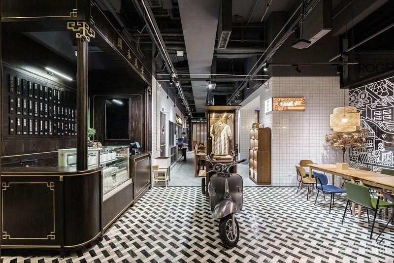 深圳龍華餐飲裝修設(shè)計(jì)公司案例 前廳