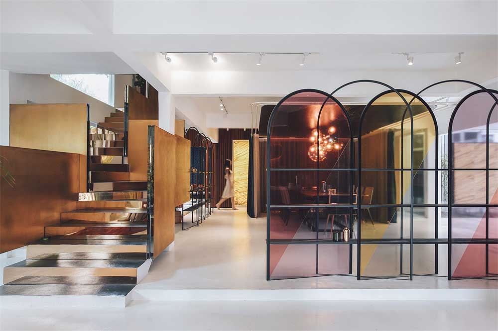 深圳市龍崗800平輕奢風辦公室裝修大廳 深圳市龍崗800平輕奢風辦公室裝修大廳